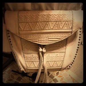 The Sak crossbody white leather